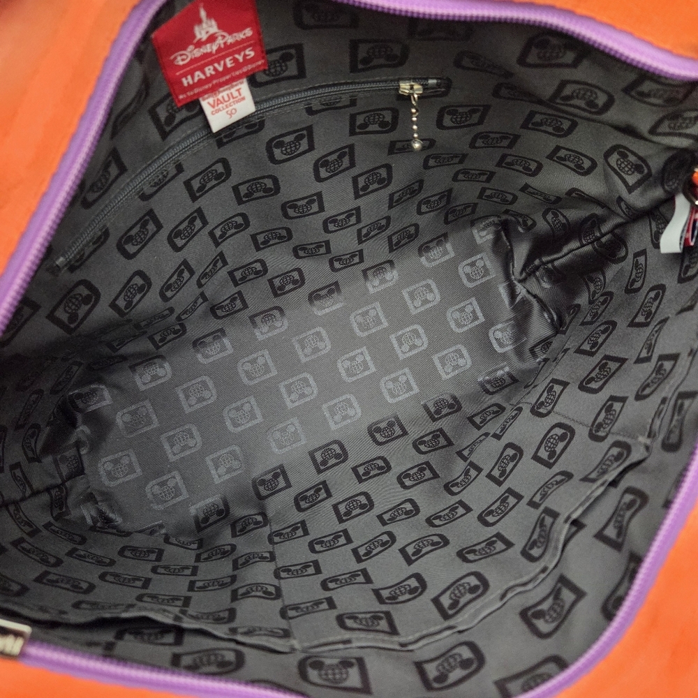 HARVEYS SEATBELT WALT DISNEY WORLD 50th ANNIVERSARY ORANGE BIRD STREAMLINE TOTE - Picture 5 of 8
